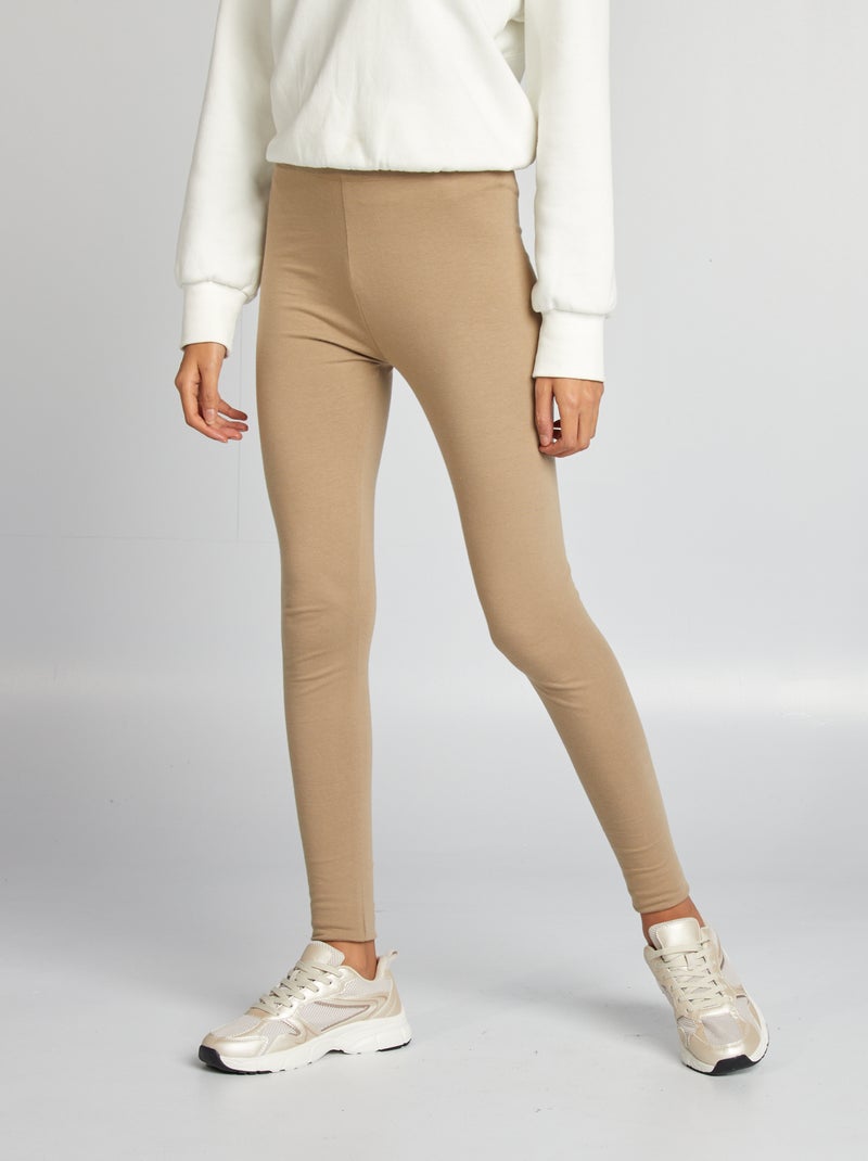 Legging de sport Beige - Kiabi