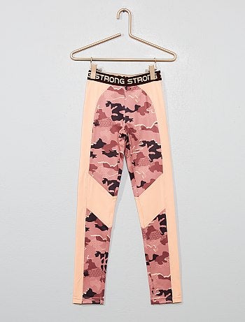 Legging de sport bicolore