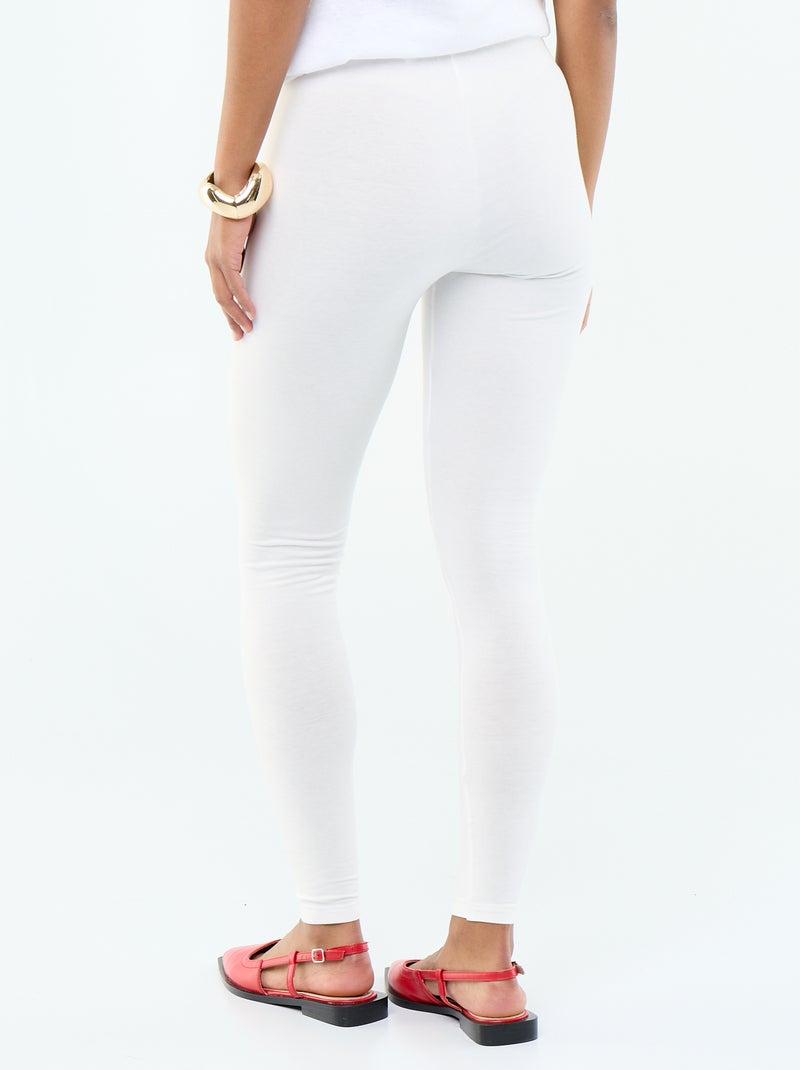 Legging de sport Blanc - Kiabi