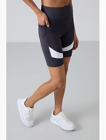 Legging de sport court taille haute tommy