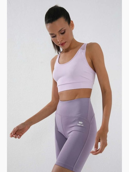 Legging de sport court taille haute tommy - Kiabi Legging de sport court taille haute tommy - Kiabi