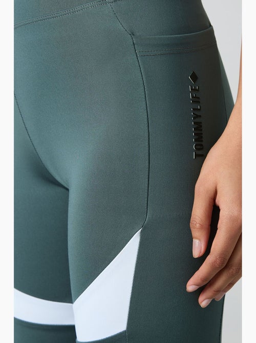 Legging de sport court taille haute tommy - Kiabi Legging de sport court taille haute tommy - Kiabi