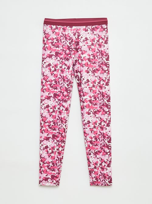 Legging de sport en matière stretch - Kiabi