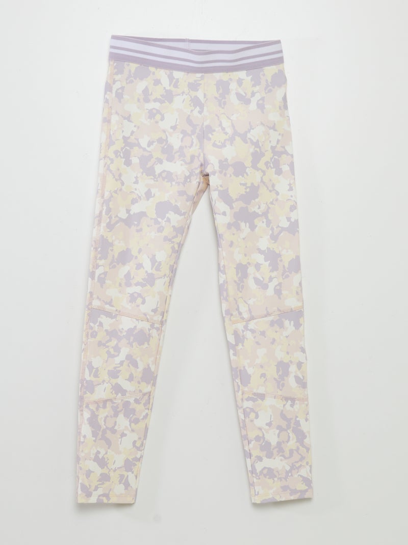 Legging de sport en microfibre Pastel - Kiabi