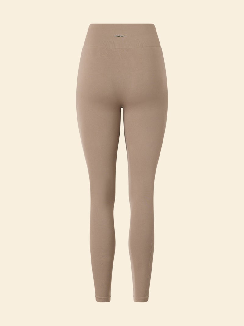 Legging de sport en rib - (ekstract) Beige - Kiabi
