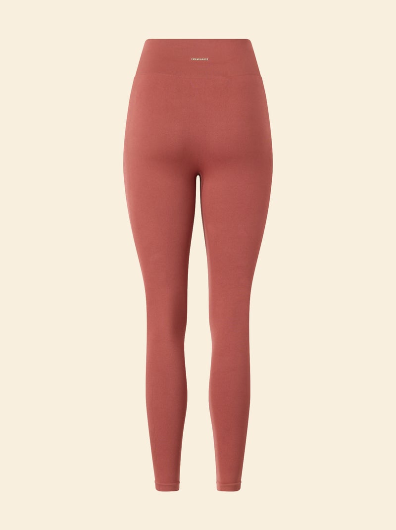 Legging de sport en rib - (ekstract) Marron - Kiabi