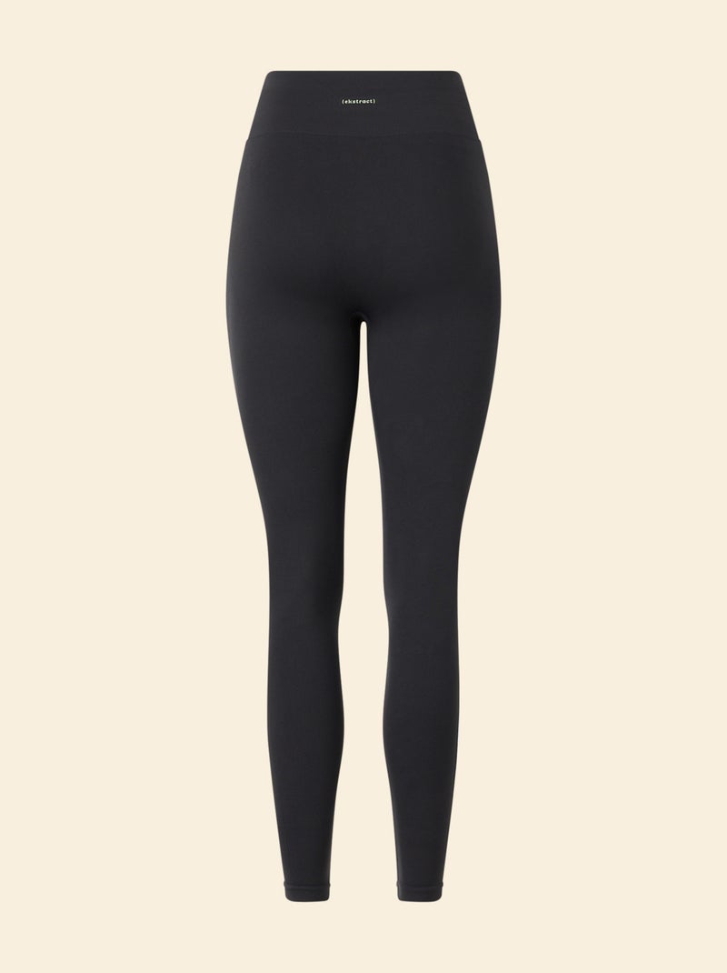 Legging de sport en rib - (ekstract) Noir - Kiabi