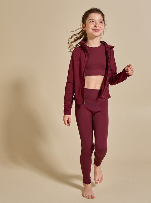Legging de sport en rib - (ekstract) - Kiabi Legging de sport en rib - (ekstract) - Kiabi
