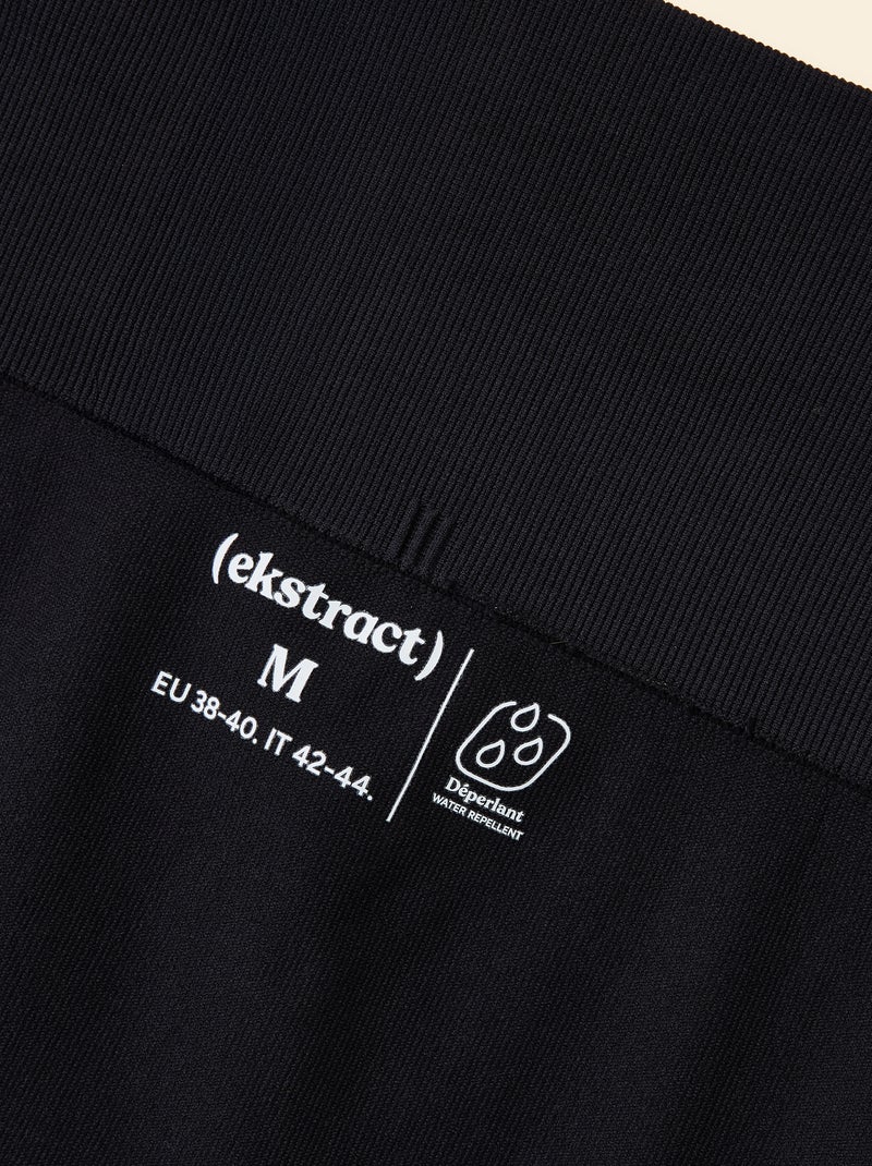 Legging de sport en rib sans coutures - (ekstract) Noir - Kiabi