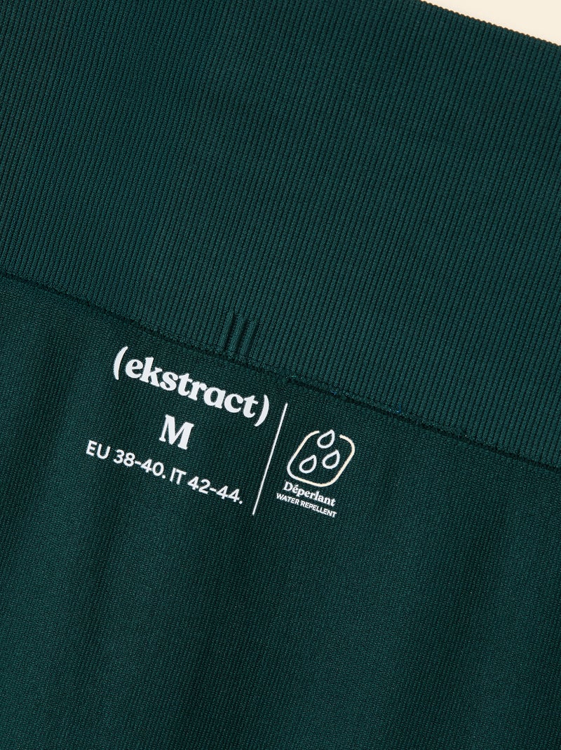 Legging de sport en rib sans coutures - (ekstract) Vert - Kiabi