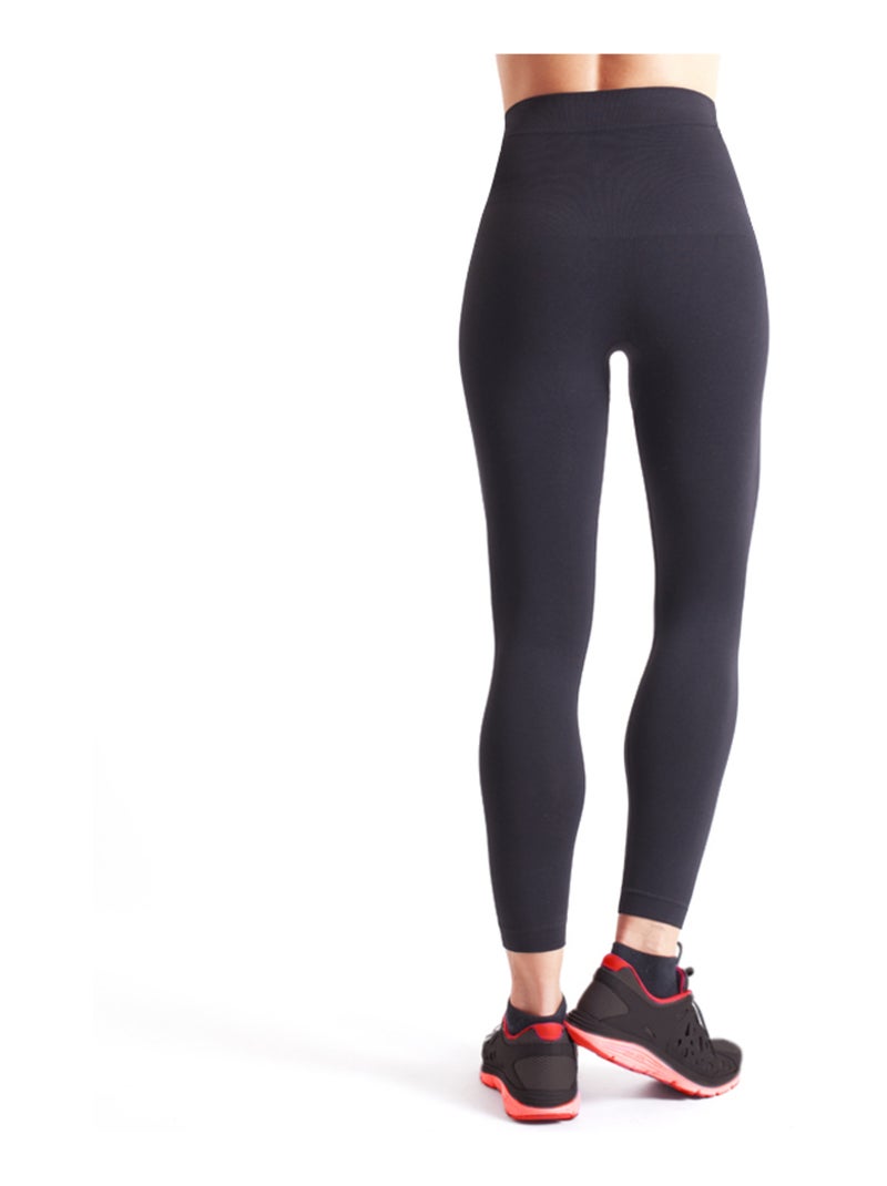 LEGGING DE SPORT GAINANT MINCEUR Noir - Kiabi
