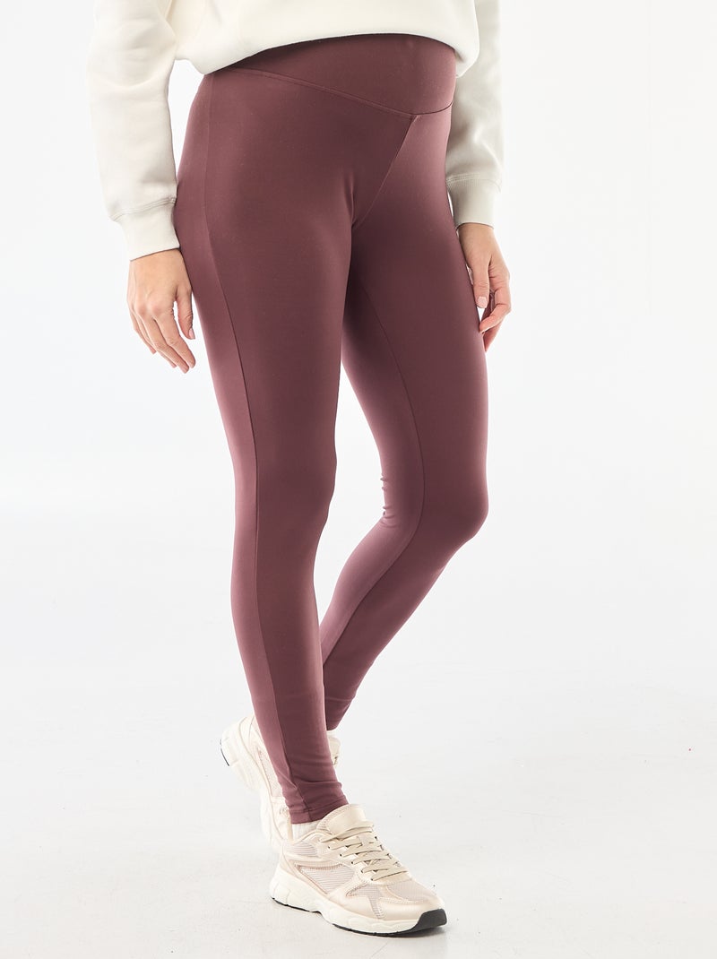Legging de sport grossesse Violet - Kiabi