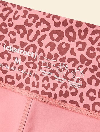 Legging de sport imprimé léopard - (ekstract)