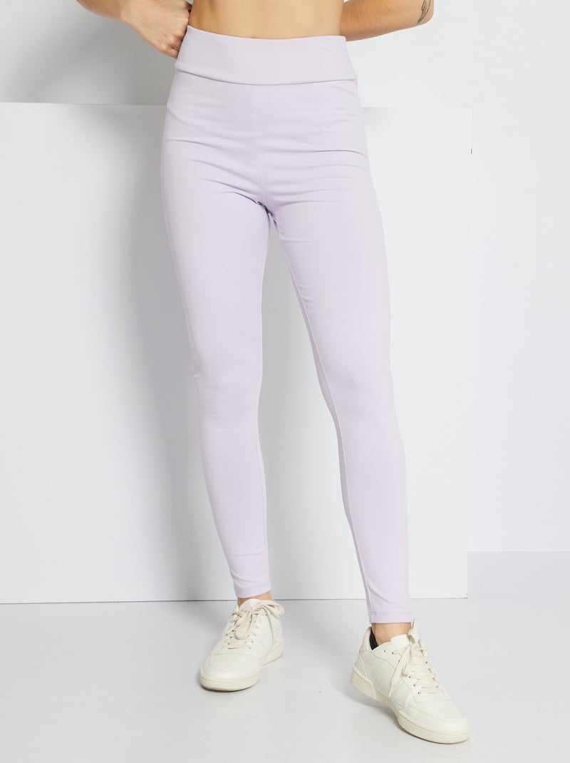 Legging de sport lilas - Kiabi