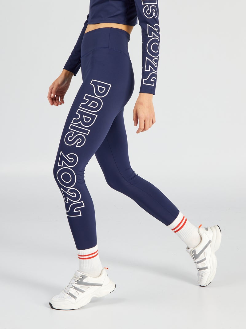 Legging de sport Marine - Kiabi