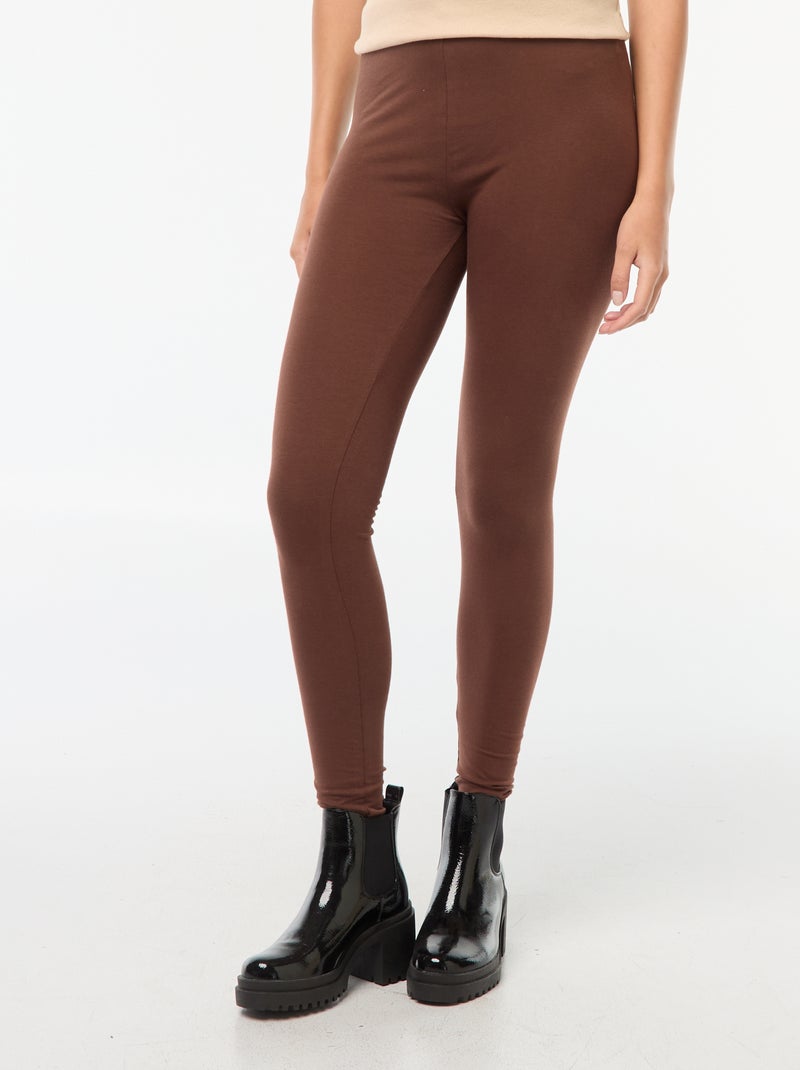 Legging de sport Marron - Kiabi