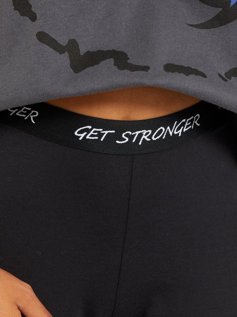 Legging de sport Noir - Kiabi