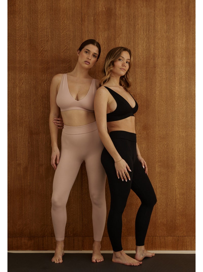 Legging de sport sans coutures Darling Noir - Kiabi