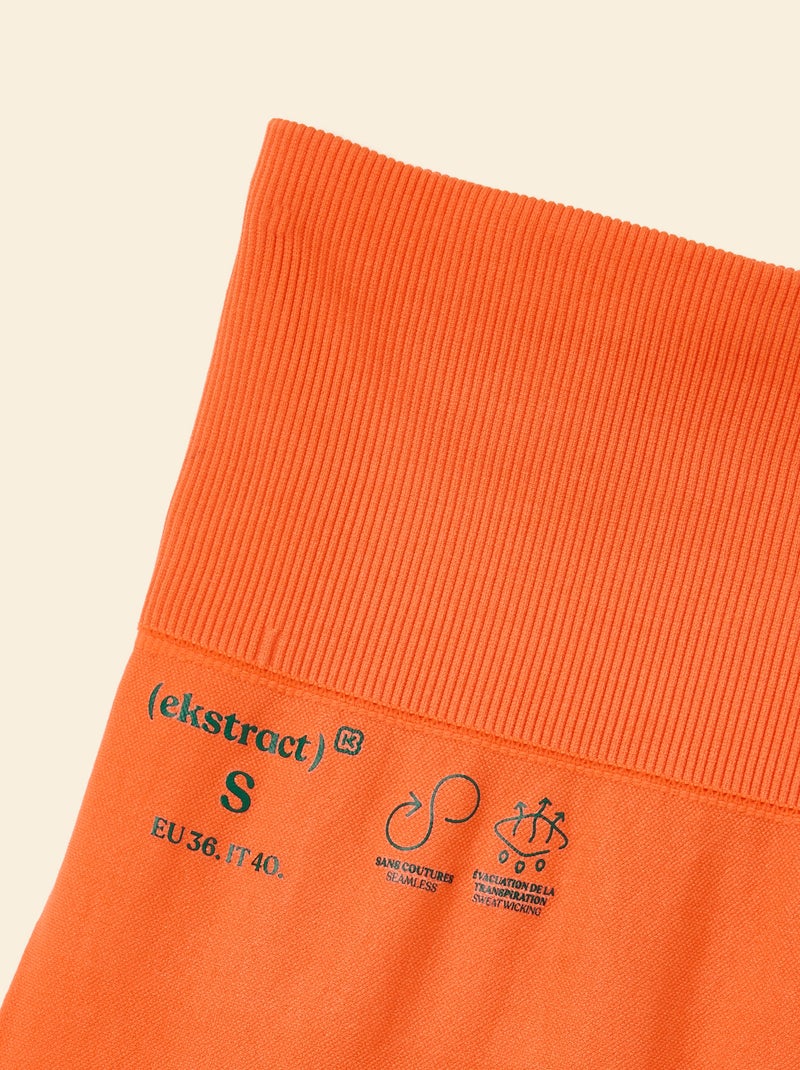 Legging de sport sculptant - (ekstract) Orange - Kiabi