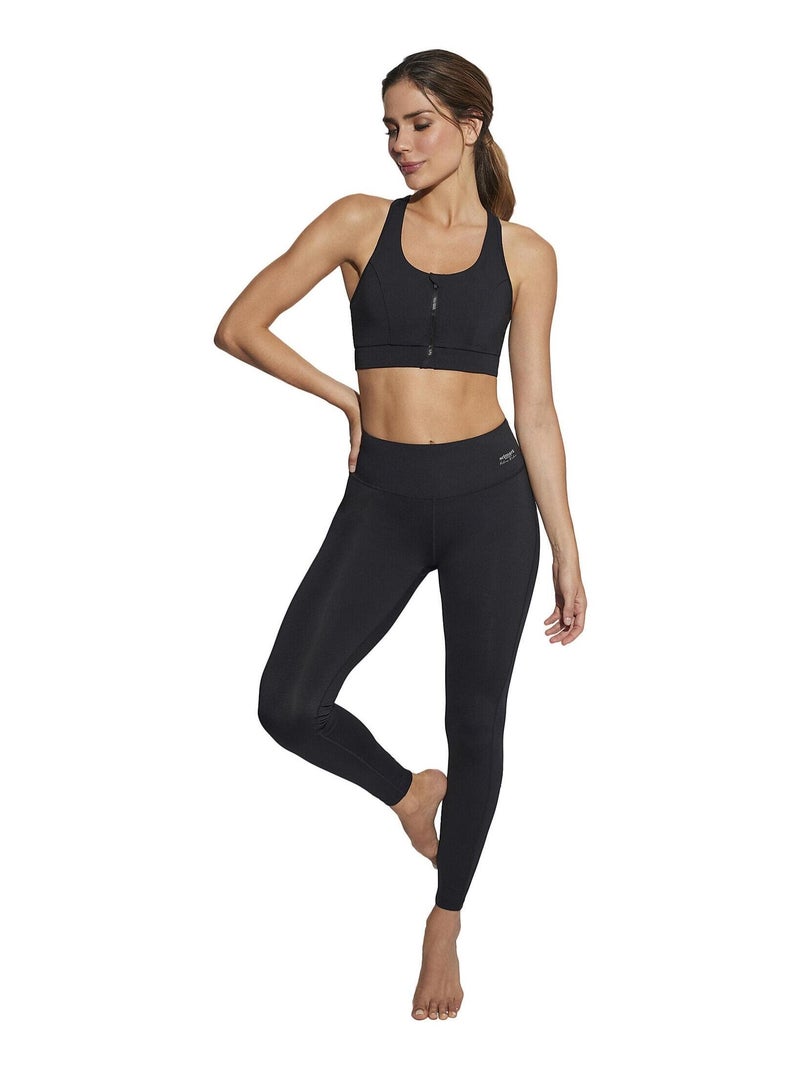 Legging de sport taille haute Tech ST5 Noir - Kiabi