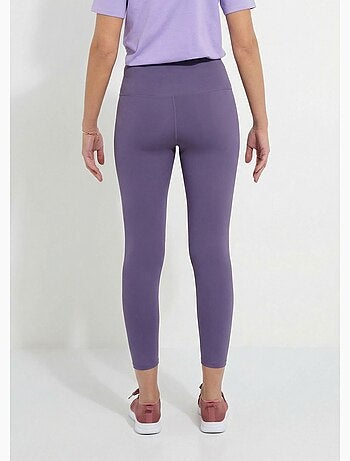Legging de sport uni taille haute - Afibel