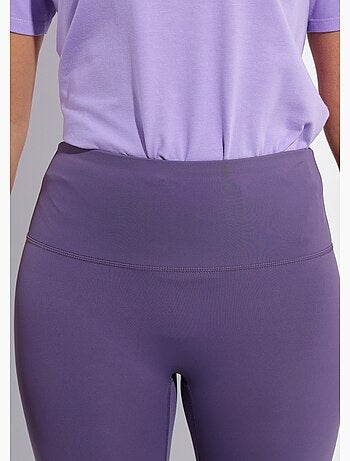 Legging de sport uni taille haute - Afibel