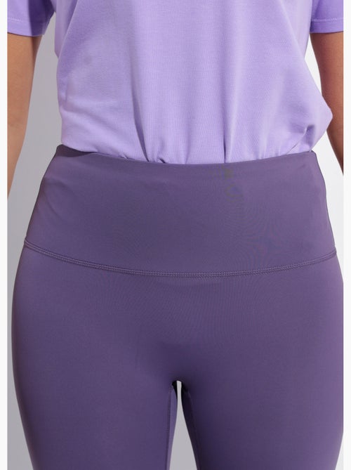 Legging de sport uni taille haute - Afibel - Kiabi