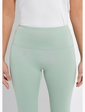 Legging de sport uni taille haute - Afibel