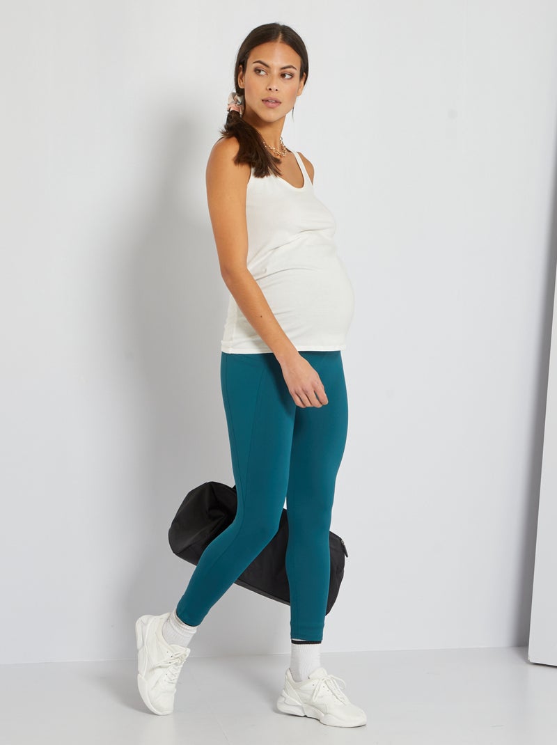 Legging de sport vert - Kiabi