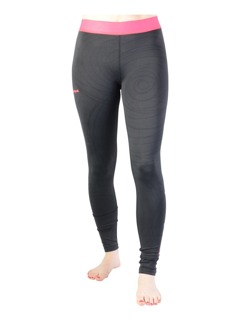 legging desigual Noir Rose - Kiabi