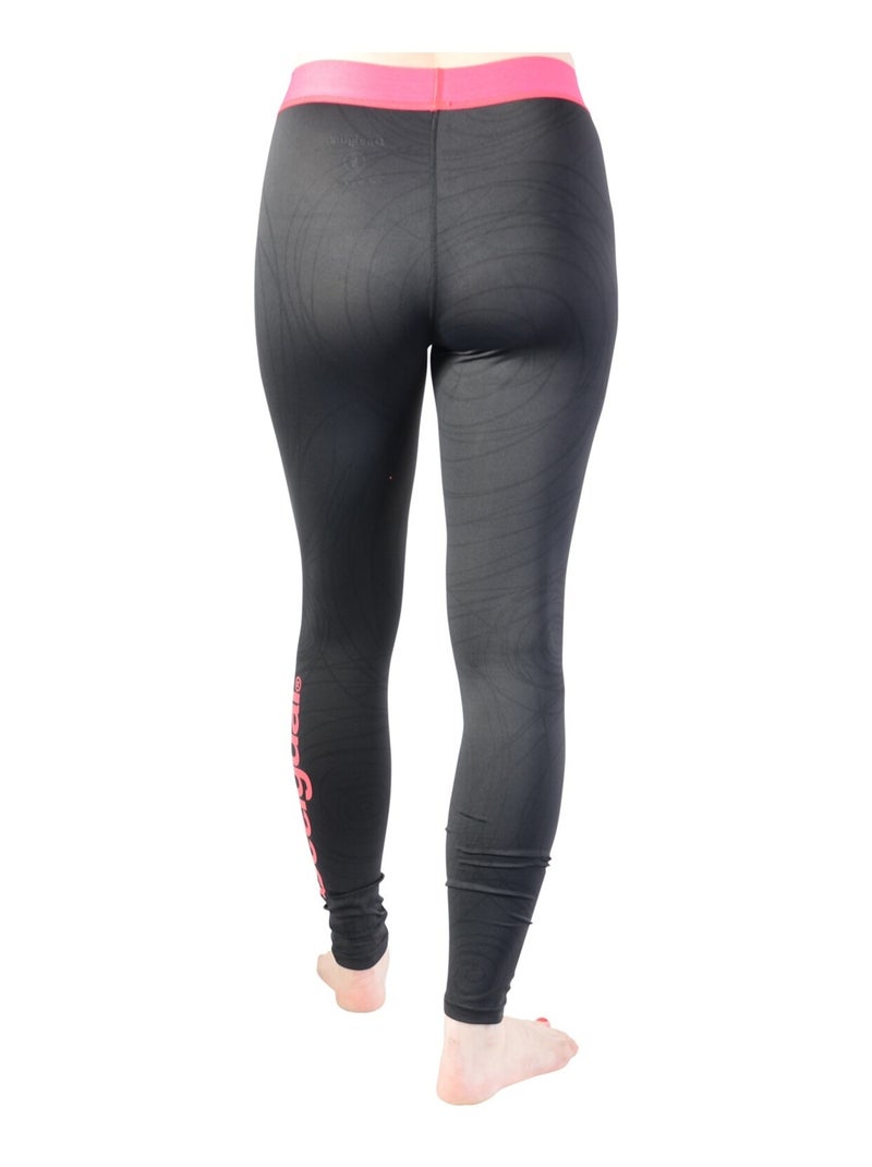 legging desigual Noir Rose - Kiabi