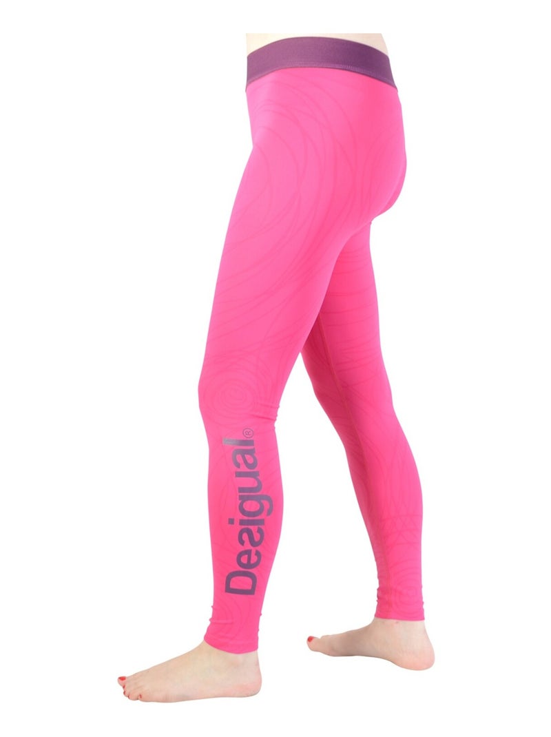 legging desigual Rose fushia - Kiabi