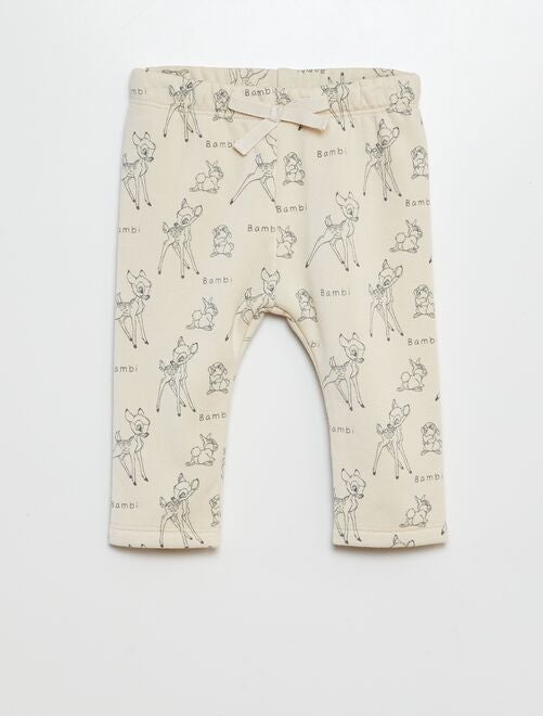 Legging 'Disney' en molleton léger 'Bambi' - Kiabi