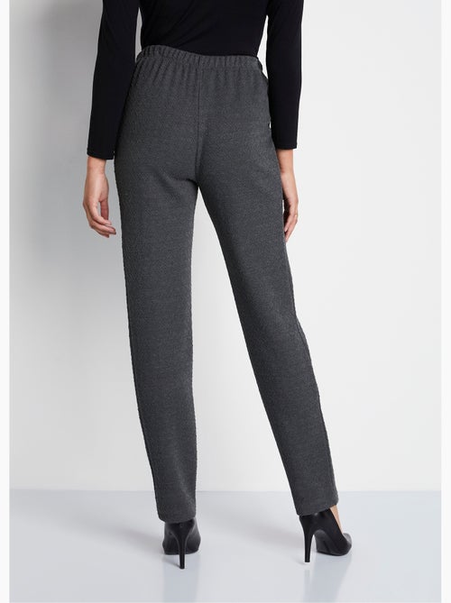 Legging droit ceinture élastiquée avec laine - Afibel - Kiabi