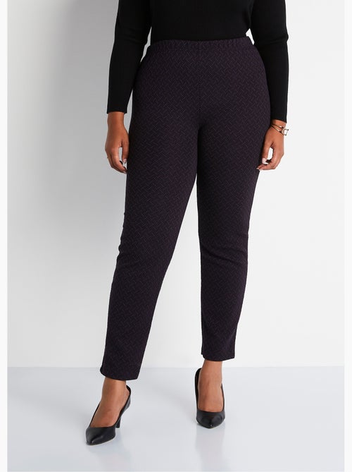 Legging droit ceinture élastiquée avec laine - Afibel - Kiabi Legging droit ceinture élastiquée avec laine - Afibel - Kiabi