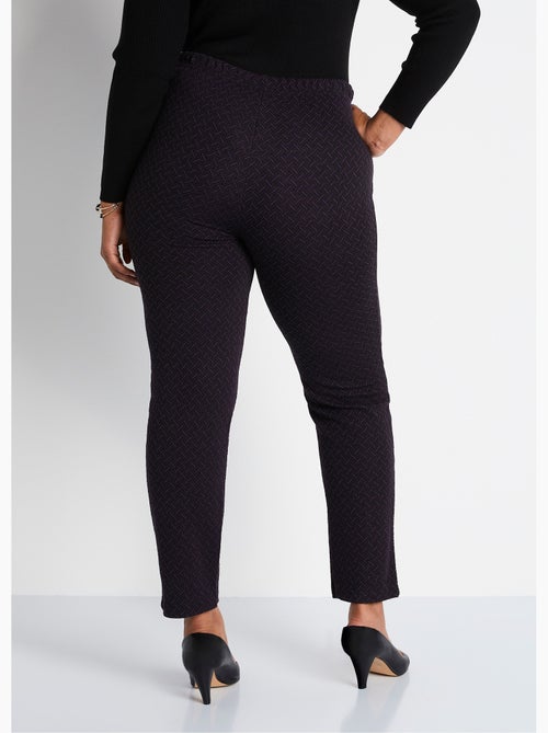 Legging droit ceinture élastiquée avec laine - Afibel - Kiabi Legging droit ceinture élastiquée avec laine - Afibel - Kiabi