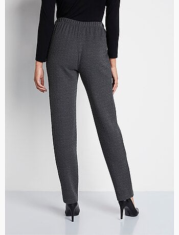 Legging droit ceinture élastiquée avec laine