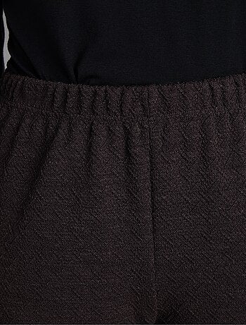 Legging droit ceinture élastiquée avec laine