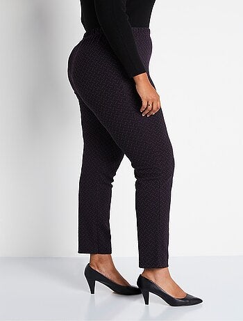 Legging droit ceinture élastiquée avec laine