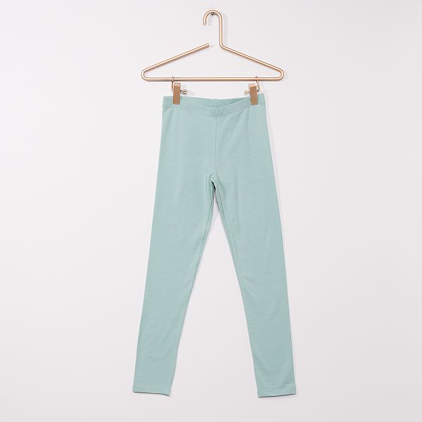 legging turquoise fille