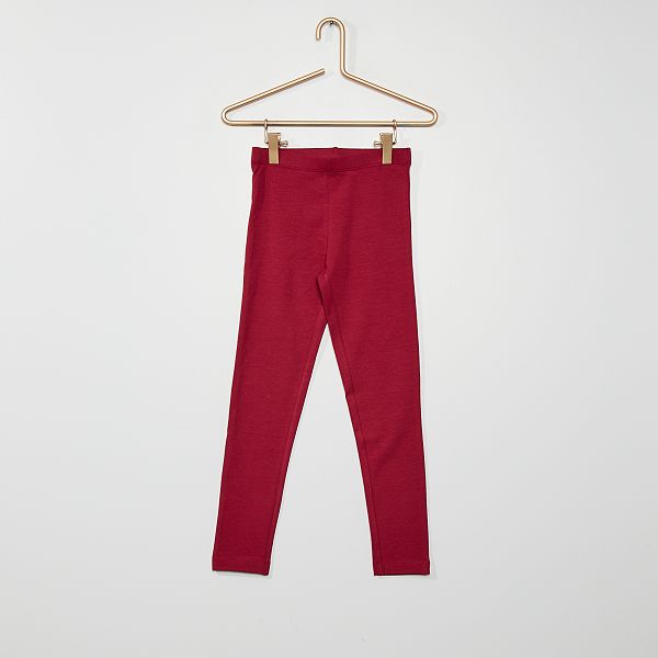 legging fille rouge
