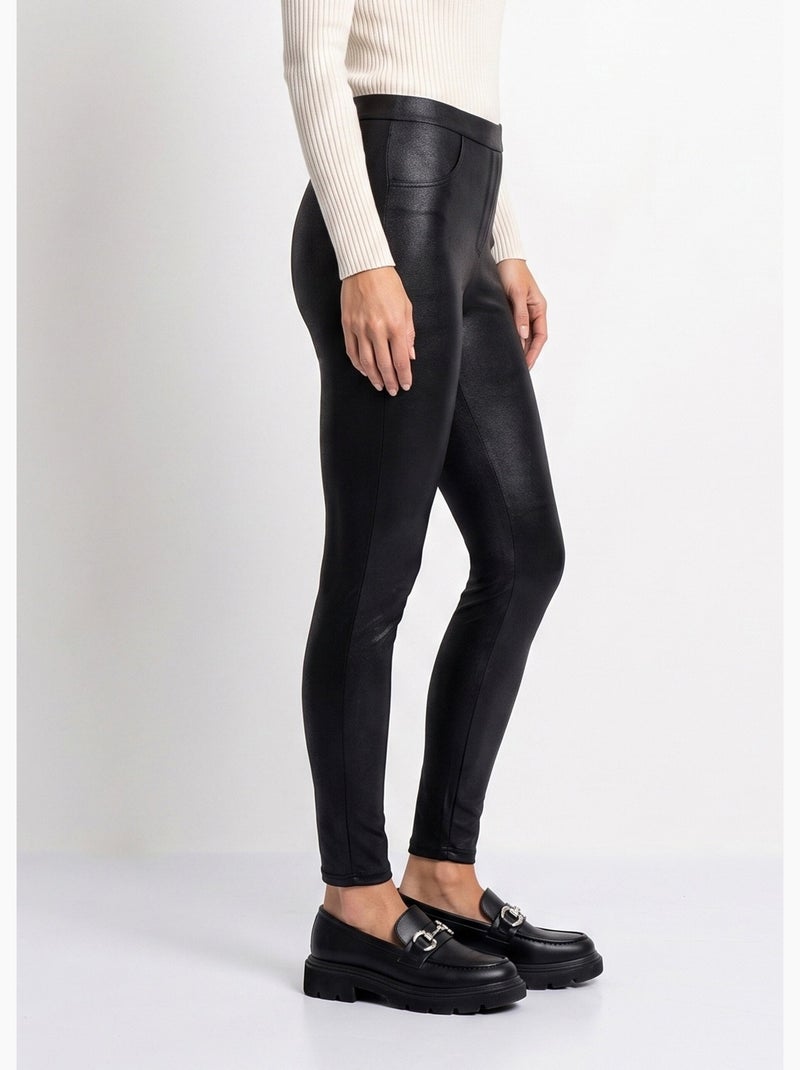 Legging effet pantalon - afibel Noir - Kiabi