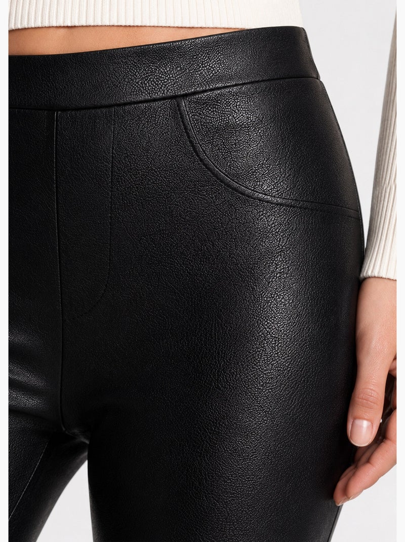 Legging effet pantalon - afibel Noir - Kiabi