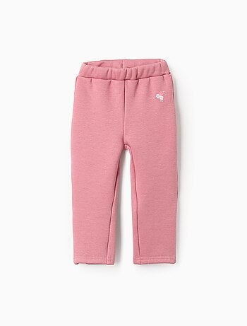 Legging en coton peigné à imprimé de fleurs