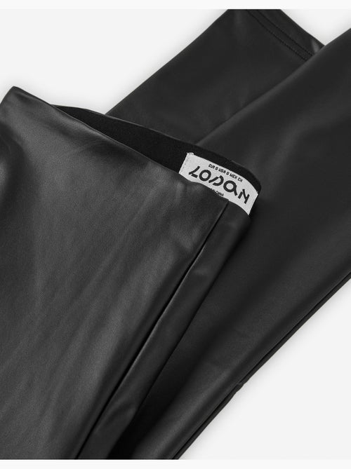 Legging en cuir synthétique - Kiabi