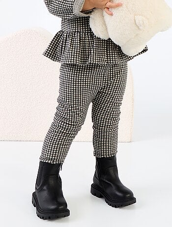 Legging en flanelle grattée