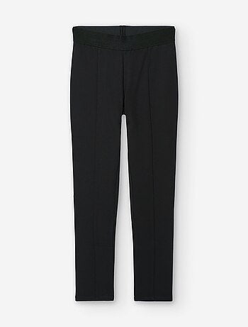 Legging en interlock avec coutures à l'avant