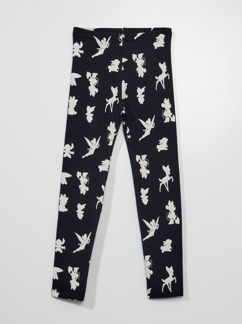 Legging en jersey - 100 ans de 'Disney' Noir - Kiabi