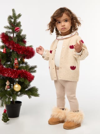 Legging en maille compact