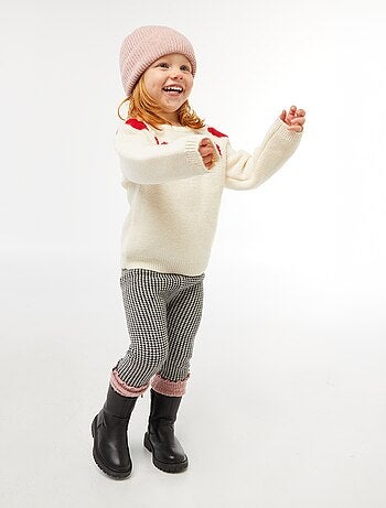 Legging en maille compact